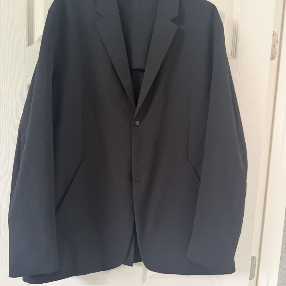 lululemon athletica Men's Black Single-Breasted Blazer